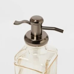 Antique Glass Tall Soap Pump Brown - Threshold™ -Bürolampen Verkäufe GUEST 015bcf28 a19f 4395 9205 d12000c3ad11