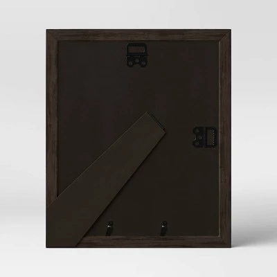 8" x 10" Double Matted Table Frame Dark Brown - Threshold™ 5 8" x 10" Double Matted Table Frame Dark Brown - Threshold™ - Image 3