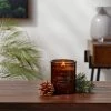 Amber Glass Fennel and Pine Lidded Wooden Wick Jar Candle 9oz - Threshold™ -Bürolampen Verkäufe GUEST 12b52490 9d00 4e2c 8c08 8dca32cfa8c6