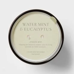 Colored Vase Glass with Dustcover Watermint and Eucalyptus Candle Green - Threshold™ -Bürolampen Verkäufe GUEST 138a925b cebc 4734 877a 32f650153977