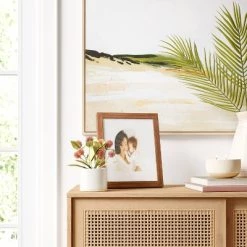 8" x 10" Matted to 5" x 7" Single Image Table Frame with Arch Brown - Threshold™