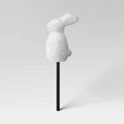 3pc Cement Rabbit Stake Outdoor Figurine Set White - Threshold™ -Bürolampen Verkäufe GUEST 1fc067f3 2f18 4d36 8510 ada76c58050f
