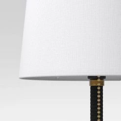 Mini Stick Table Lamp with Rattan Black - Threshold™ -Bürolampen Verkäufe GUEST 2e21f99a 00e3 41e7 88f6 c6a5e3056566