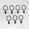 7pk Clip Rings Matte Black - Threshold™ -Bürolampen Verkäufe GUEST 39ca253c c22d 4bea b8b6 fd4c57fc5277