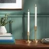 2pk 1.06oz 10" Gardenia Unscented Ribbed Taper Flame Candles - Threshold™ -Bürolampen Verkäufe GUEST 3b7b1989 f142 4681 aa1b 6009f0a48106