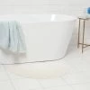 18"x32" Plush Half Moon Bath Rug Cream - Threshold™ -Bürolampen Verkäufe GUEST 40779743 3322 41df a47f 9a7209c55c1f