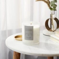 1-Wick 11oz Glass Jar Candle Lavender Cashmere - Threshold™