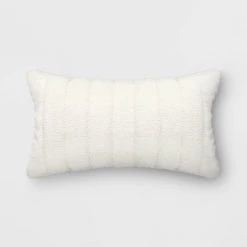 Oversized Channeled Boucle Lumbar Throw Pillow - Threshold™ Off-white -Bürolampen Verkäufe GUEST 52a877b5 d540 4138 9b23 29a166be09a0