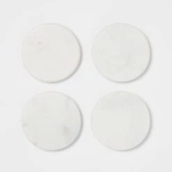 4pk Marble Coasters White - Threshold™ -Bürolampen Verkäufe GUEST 637cb091 4c4f 4ade a059 3bf46991e130