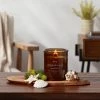 Amber Glass Ocean Air and Moss Lidded Wooden Wick Jar Candle 9oz - Threshold™ -Bürolampen Verkäufe GUEST 6bbd3135 c0eb 4b34 ad6f 12418b772740