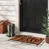 1'6"x2'6" 'Hello' Coir Doormat Black - Threshold™ -Bürolampen Verkäufe GUEST 6c3bcb62 ef22 4a80 8dc0 2251e4d62aad