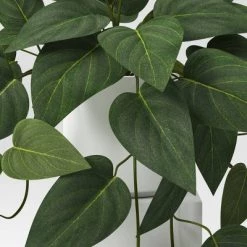 Artificial Philodendron Plant in Modern Ceramic Pot - Threshold™ -Bürolampen Verkäufe GUEST 6ec17b53 0b84 4acf aed0 c857b207e552