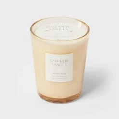 Colored Vase Glass with Dustcover Cashmere Vanilla Candle Ivory - Threshold™ -Bürolampen Verkäufe GUEST 6f0d73b9 bd54 49cc 9daa 223b1213b6df