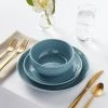 12pc Stoneware Westfield Dinnerware Set - Threshold™ Blue -Bürolampen Verkäufe GUEST 73637450 d94d 4709 8fcf 0fd90cbe0bd0