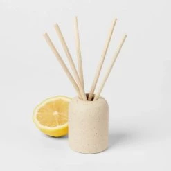 Matte Textured 100ml Ceramic Diffuser Ivory/Citron and Sands - Threshold™ -Bürolampen Verkäufe GUEST 7d4bed0c fdac 4de0 9164 02a2f20a02ae