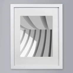 11" x 14" Matted to 8" x 10" Single Picture Gallery Frame - Threshold™ White