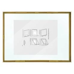 15.6" x 11.5" Float Thin Metal Gallery Frame Brass - Threshold™ -Bürolampen Verkäufe GUEST 897a3496 1795 45d0 8634 87c5d442db68