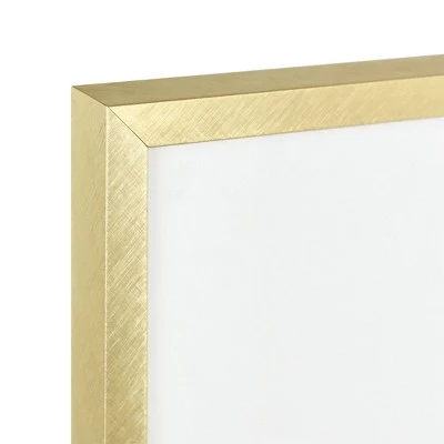 Thin Metal Matted Gallery Frame Gold - Threshold™ 4 Thin Metal Matted Gallery Frame Gold - Threshold™ - Image 2