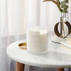 Bürolampen Verkäufe 63 1-Wick 11oz Glass Jar Candle Amber Sunrise - Threshold™