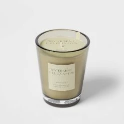 Colored Vase Glass with Dustcover Watermint and Eucalyptus Candle Green - Threshold™ -Bürolampen Verkäufe GUEST ae8e6bdf 6741 4047 bc7b 87c9f71c548e