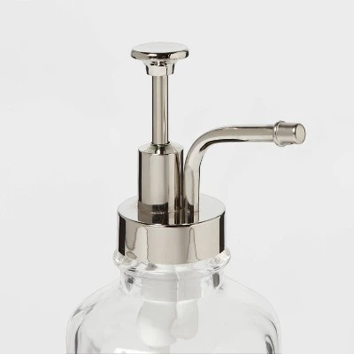 Double Soap Pump Oil Can Clear - Threshold™ 4 Double Soap Pump Oil Can Clear - Threshold™ - Image 2