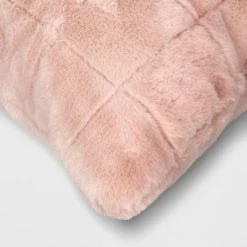 Oversized Pieced Faux Fur Square Throw Pillow Light Pink - Threshold™ -Bürolampen Verkäufe GUEST bcc0db6e ad53 43d8 8959 442b192ae841