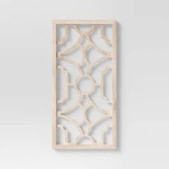 Set of 2 Wood Lattice Wall Hanging Brown - Threshold™ -Bürolampen Verkäufe GUEST bd3f96a2 abba 4d78 96ff eba1d5ba3951