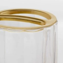 Fluted Glass Solid Toothbrush Holder Clear - Threshold™ -Bürolampen Verkäufe GUEST bf34e370 6f98 4cca b420 ec21ce4d394b