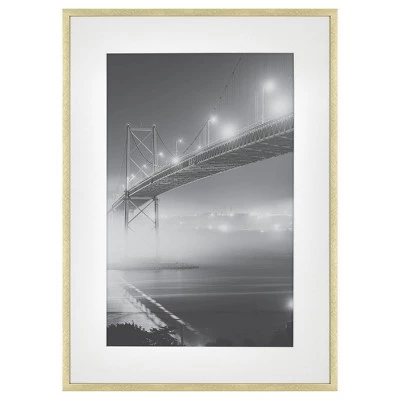 Thin Metal Matted Gallery Frame Gold - Threshold™ 11 Thin Metal Matted Gallery Frame Gold - Threshold™ - Image 9