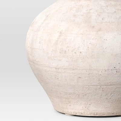 Small Ceramic Rustic Artisan Vase - Threshold™ 4 Small Ceramic Rustic Artisan Vase - Threshold™ - Image 2