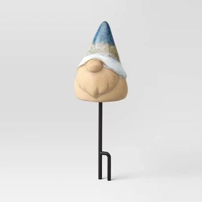Traditional 3pk Ceramic Gnome Pot Stake - Threshold™ 6 Traditional 3pk Ceramic Gnome Pot Stake - Threshold™ - Image 4
