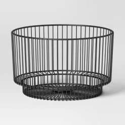 18" x 11" Metal Wire Basket - Threshold™ Black -Bürolampen Verkäufe GUEST e0a34029 f8e2 46c2 86ff a97edcbd1550