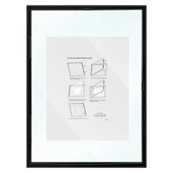 15.5" x 11.5" Float Thin Metal Gallery Frame Black - Threshold™ -Bürolampen Verkäufe GUEST e2db8901 a83b 414f 962a b8031762eb82