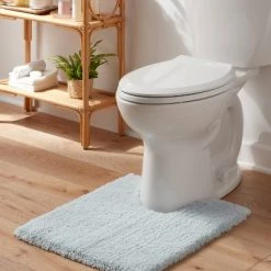 Spa Plush Contour Bath Rug - Threshold™ White