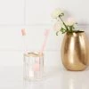 Fluted Glass Solid Toothbrush Holder Clear - Threshold™ -Bürolampen Verkäufe GUEST fc88c678 5376 4f7b 9a04 4d1a563be13c